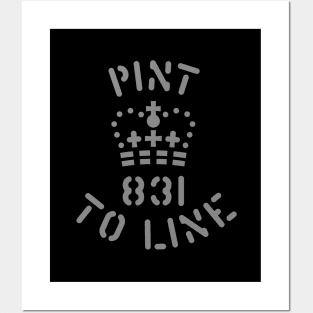 Pint Mark Posters and Art